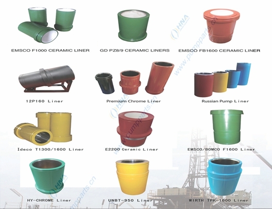 Common and interchangeable HNA cylinder liner products